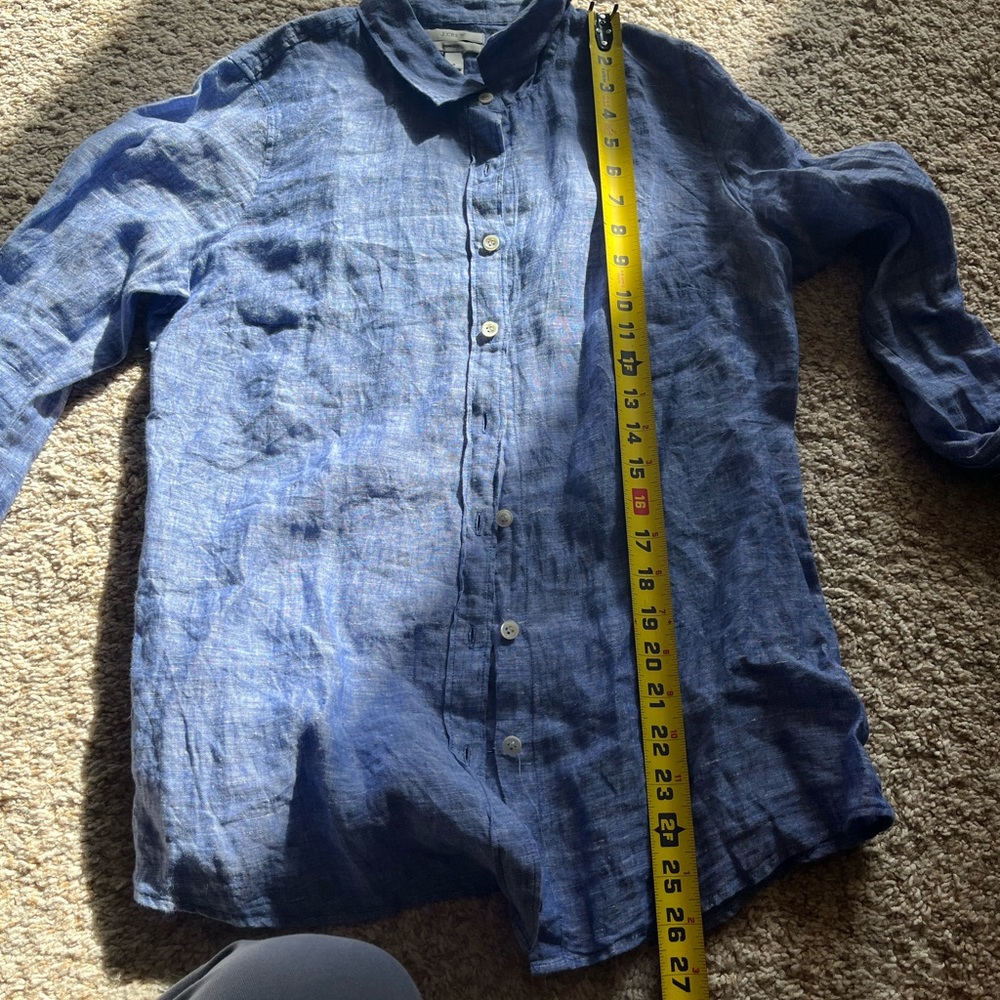 J.Crew Linen Botton Down Shirt